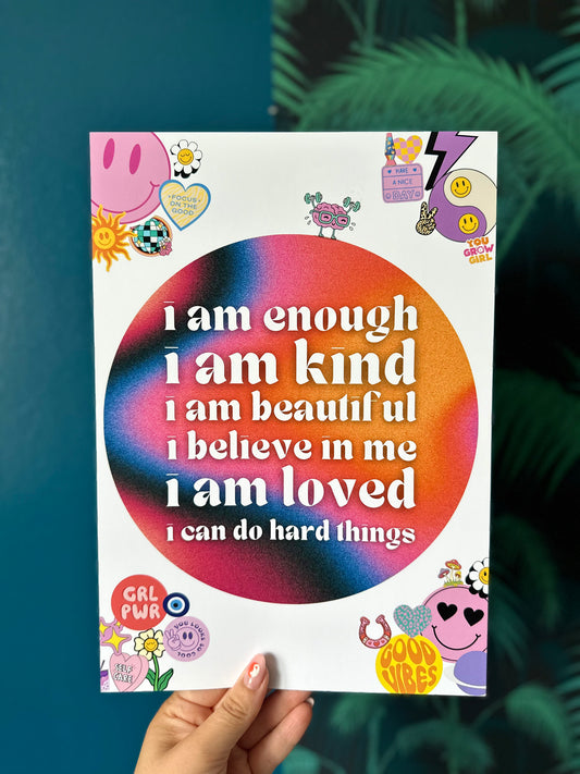 Mamxiety Kids Affirmation Prints