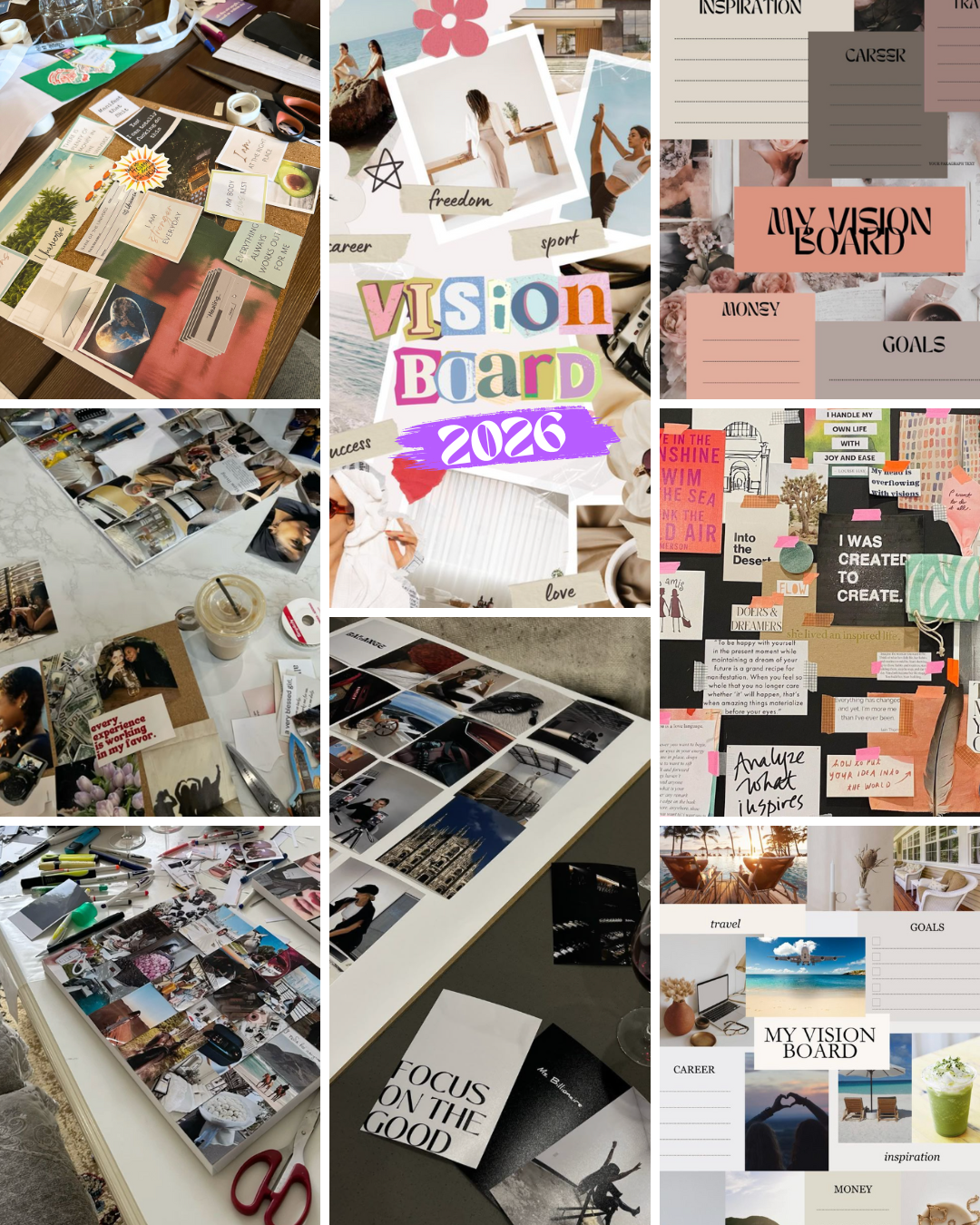 Mamxiety Retreat - Vision Board 4th Jan 26